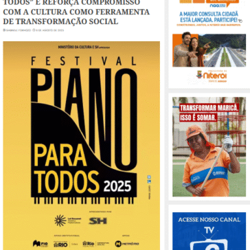 SH APOIA O FESTIVAL “PIANO PARA TODOS” E REFORÇA COMPROMISSO COM A CULTURA COMO FERRAMENTA DE TRANSFORMAÇÃO SOCIAL