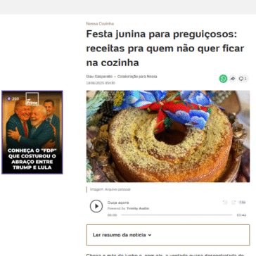 Festa junina para preguiçosos: receitas pra quem não quer ficar na cozinha