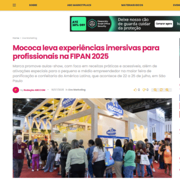 Mococa leva experiências imersivas para profissionais na FIPAN 2025
