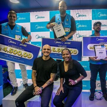 Midea revela o grande vencedor da competição Service Master 2025 durante a Febrava