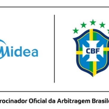 Midea estreia patrocínio nas camisas dos árbitros da CBF
