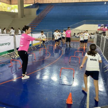 Festival de Iniciação Esportiva mobiliza crianças em Ituiutaba e Santa Juliana