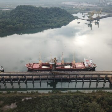 Tiplam, da VLI, realiza seu maior embarque histórico de cargas, após aumento de calado dos berços de atracação
