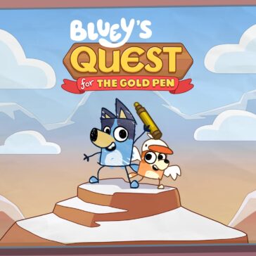 Halfbrick Studios e BBC Studios se unem para lançar o videogame “Bluey’s Quest for the Gold Pen”