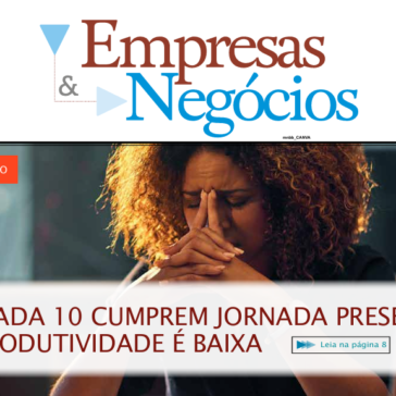 8 em cada 10 cumprem jornada presencial, mas produtividade é baixa