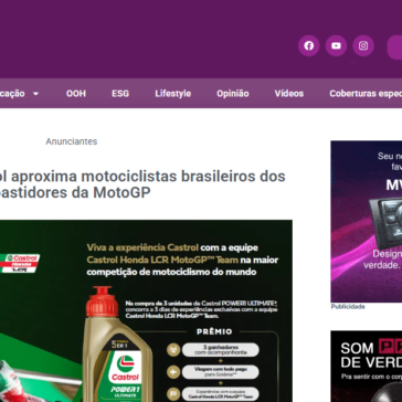 Promoção da Castrol aproxima motociclistas brasileiros dos bastidores da MotoGP