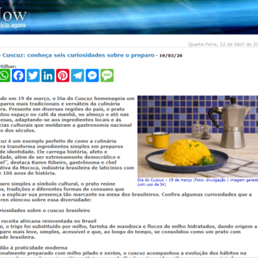 Dia do Cuscuz: conheça seis curiosidades sobre o preparo