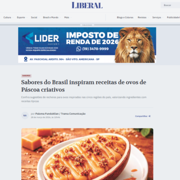 Sabores do Brasil inspiram receitas de ovos de Páscoa criativos