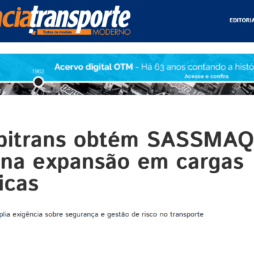 Combitrans obtém SASSMAQ com foco na expansão em cargas químicas – Agência Transporte