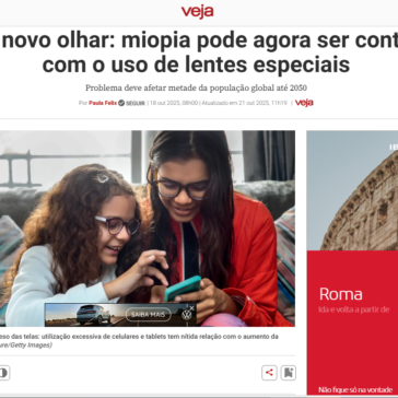 Um novo olhar: miopia pode agora ser contida com o uso de lentes especiais – Veja