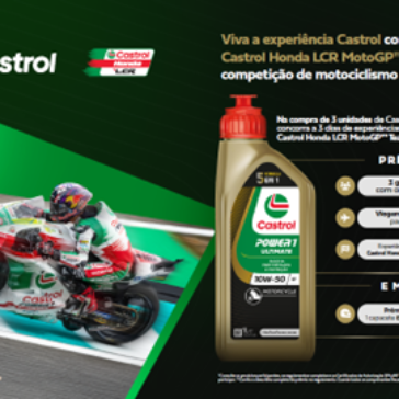 Castrol lança promoção ao consumidor oferecendo experiência exclusiva com a equipe Castrol Honda LCR MotoGP™ Team, em Goiânia (GO)