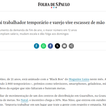 Salário de R$ 2.000 não atrai trabalhador temporário e varejo vive escassez de mão de obra