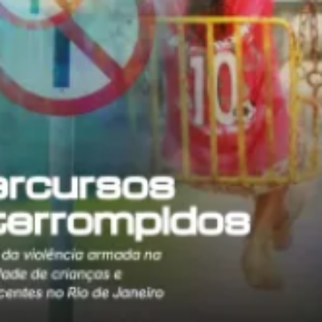 Percursos interrompidos: cerca de 190 mil estudantes têm caminho para a escola comprometido pela violência armada no Rio