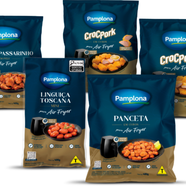 Pamplona Alimentos lança linha de aperitivos para Air Fryer na Apas Show 2026