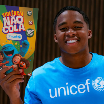 Endrick é nomeado embaixador do UNICEF no Brasil
