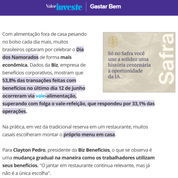 Dia dos Namorados mais econômico: brasileiros trocam restaurante por jantar em casa – Valor