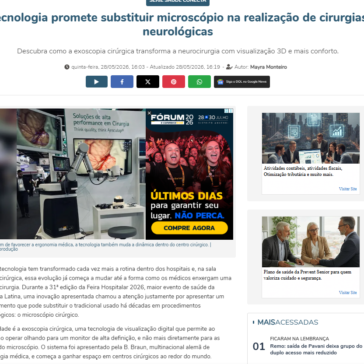 Tecnologia promete substituir microscópio na realização de cirurgias neurológicas – Dol
