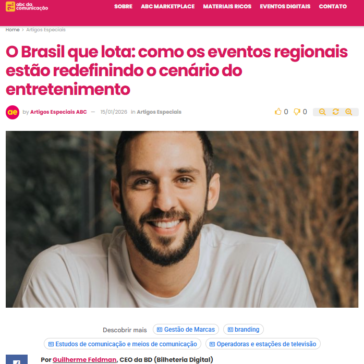 O Brasil que lota: como os eventos regionais estão redefinindo o cenário do entretenimento – Abc da comunicação