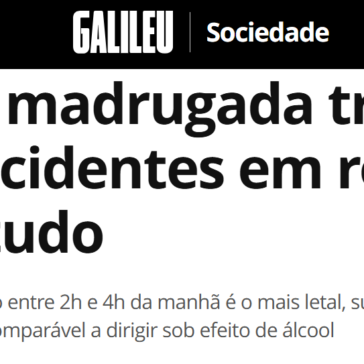 Dirigir de madrugada triplica o risco de acidentes em rodovias, alerta estudo – Galileu