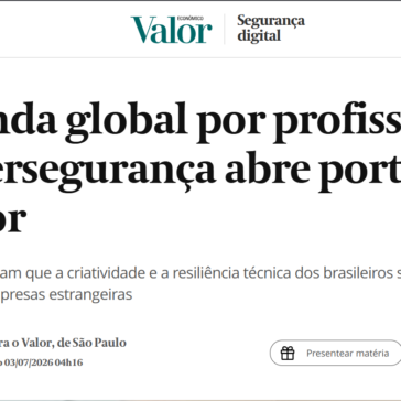 Demanda global por profissionais de cibersegurança abre portas no exterior – Valor Econômico