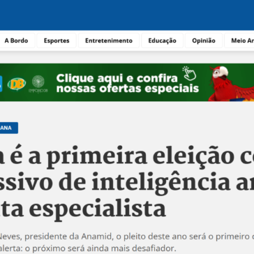 ‘Essa é a primeira eleição com uso agressivo de inteligência artificial’, aponta especialista – A Crítica
