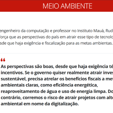 Fazer perguntas para IAs pode evaporar água suficiente para abastecer cidades; governo quer atrair data centers com isenção de impostos – G1