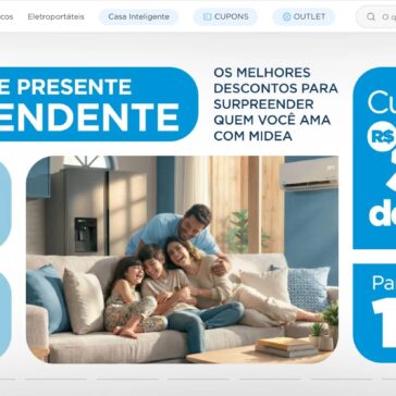 Midea lança campanha de Dia das Mães com cupons de até R$ 500 de desconto e condições especiais