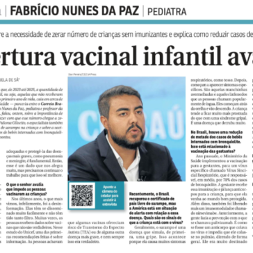 Cobertura vacinal infantil avança