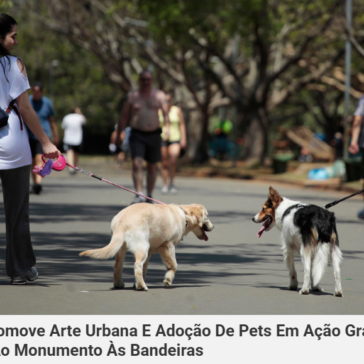 Cobasi promove arte urbana e adoção de pets em ação gratuita próxima ao Monumento às Bandeiras