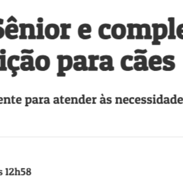 Cobasi lança Joy Sênior e complementa sua linha exclusiva de nutrição para cães
