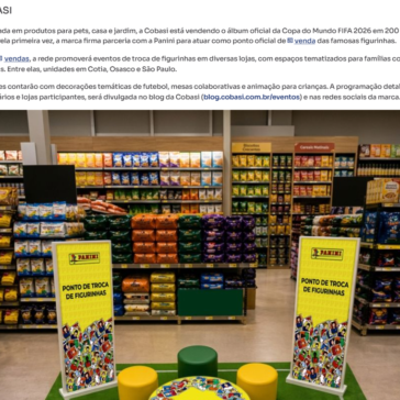 Álbum e figurinhas da Copa 2026: veja mais pontos de venda e troca na região