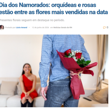 Dia dos Namorados: orquídeas e rosas estão entre as flores mais vendidas na data