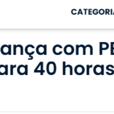 Escala 6×1: Câmara avança com PEC que reduz jornada para 40 horas