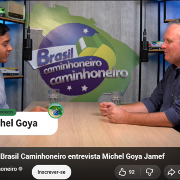 Podcast Brasil Caminhoneiro entrevista Michel Goya Jamef