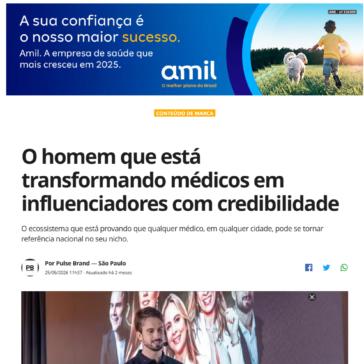 O homem que está transformando médicos em influenciadores com credibilidade