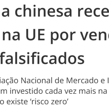 Plataforma chinesa recebe multa bilionária na UE por venda de produtos falsificados