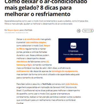 Como deixar o ar-condicionado mais gelado? 8 dicas para melhorar o resfriamento – TechTudo