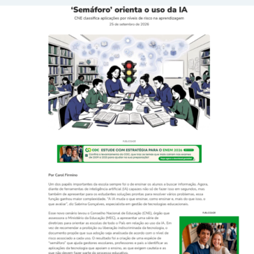 ‘Semáforo’ orienta o uso da IA