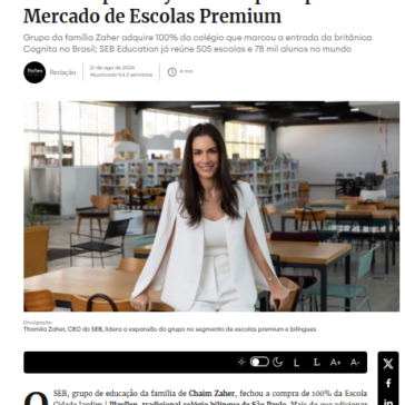 SEB Compra PlayPen e Amplia Aposta no Mercado de Escolas Premium – Forbes