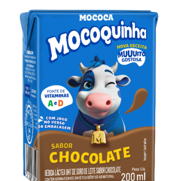 Mococa apresenta Mocoquinha com nova “Vaquinha Mococa” e embalagem repaginada