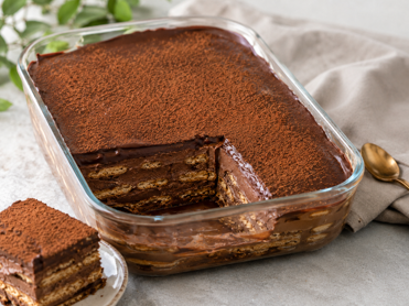 Pavê de Chocolate com Café(Imagem feita com IA)
