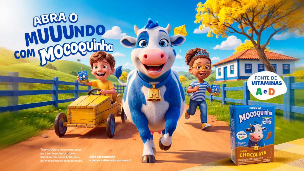 Campanha "Abra o Muuundo com Mocoquinha" (Imagem: agência Visia)
